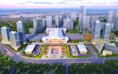 株洲火車(chē)站東廣場(chǎng)綜合交通樞紐一期工程