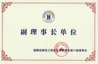 湖南省建設(shè)工程造價(jià)管理協(xié)會(huì)(副理事長(zhǎng)單位)